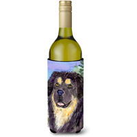 Tibetan Mastiff Wine Bottle Beverage Insulator Beverage Insulator Hugger SS8930LITERK