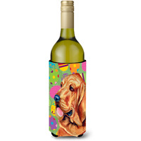 Bloodhound Easter Eggtravaganza Wine Bottle Beverage Insulator Beverage Insulator Hugger