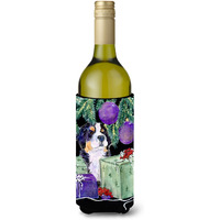 Bernese Mountain Dog Wine Bottle Beverage Insulator Beverage Insulator Hugger SS8582LITERK