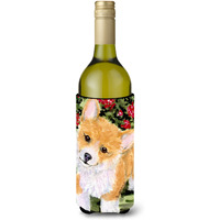 Corgi Wine Bottle Beverage Insulator Beverage Insulator Hugger SS8823LITERK