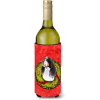 Springer Spaniel Wine Bottle Beverage Insulator Beverage Insulator Hugger SC9092LITERK