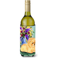 Pomeranian Wine Bottle Beverage Insulator Beverage Insulator Hugger SS8302LITERK