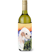 Bedlington Terrier Wine Bottle Beverage Insulator Beverage Insulator Hugger SS8158LITERK