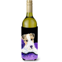 Fox Terrier Wine Bottle Beverage Insulator Beverage Insulator Hugger