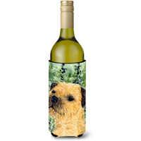 Border Terrier Wine Bottle Beverage Insulator Beverage Insulator Hugger SS8801LITERK