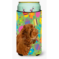 Sussex Spaniel Easter Eggtravaganza  Tall Boy Beverage Insulator Beverage Insulator Hugger