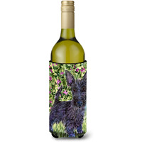 Scottish Terrier Wine Bottle Beverage Insulator Beverage Insulator Hugger SS8889LITERK