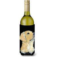 Golden Retriever Wine Bottle Beverage Insulator Beverage Insulator Hugger SS8960LITERK