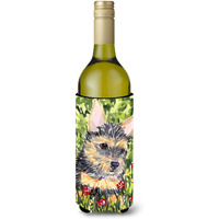 Norwich Terrier Wine Bottle Beverage Insulator Beverage Insulator Hugger SS8893LITERK
