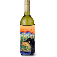 Manchester Terrier Wine Bottle Beverage Insulator Beverage Insulator Hugger SS8433LITERK