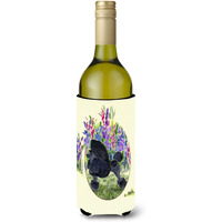 Poodle Wine Bottle Beverage Insulator Beverage Insulator Hugger