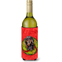 Dachshund Wine Bottle Beverage Insulator Beverage Insulator Hugger SC9099LITERK
