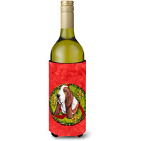 Basset Hound Wine Bottle Beverage Insulator Beverage Insulator Hugger SC9100LITERK