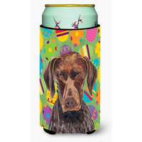 German Shorthaired Pointer Easter Eggtravaganza  Tall Boy Beverage Insulator Beverage Insulator Hugger