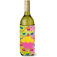 Cupcake Wine Bottle Beverage Insulator Beverage Insulator Hugger