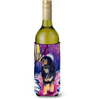 Tibetan Mastiff Wine Bottle Beverage Insulator Beverage Insulator Hugger