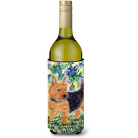Norwich Terrier Wine Bottle Beverage Insulator Beverage Insulator Hugger SS8218LITERK