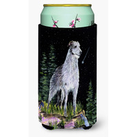 Starry Night Scottish Deerhound  Tall Boy Beverage Insulator Beverage Insulator Hugger