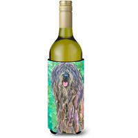 Bergamasco Sheepdog Wine Bottle Beverage Insulator Beverage Insulator Hugger