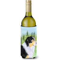 Australian Shepherd Wine Bottle Beverage Insulator Beverage Insulator Hugger SS8316LITERK