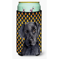Labrador Candy Corn Halloween Portrait  Tall Boy Beverage Insulator Beverage Insulator Hugger