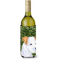 Jack Russell Terrier Wine Bottle Beverage Insulator Beverage Insulator Hugger SS8728LITERK