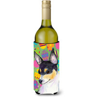 Chihuahua Easter Eggtravaganza Wine Bottle Beverage Insulator Beverage Insulator Hugger SS4863LITERK