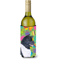 Akita Easter Eggtravaganza Wine Bottle Beverage Insulator Beverage Insulator Hugger