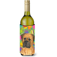 Bullmastiff Easter Eggtravaganza Wine Bottle Beverage Insulator Beverage Insulator Hugger