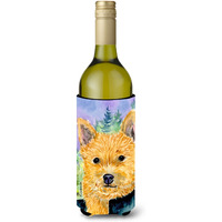 Norwich Terrier Wine Bottle Beverage Insulator Beverage Insulator Hugger SS8905LITERK