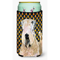 Wheaten Terrier Soft Coated   Halloween Portrait  Tall Boy Beverage Insulator Beverage Insulator Hugger