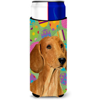 Dachshund Easter Eggtravaganza Ultra Beverage Insulators for slim cans SS4832MUK