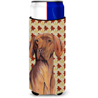 Vizsla Fall Leaves Portrait Ultra Beverage Insulators for slim cans SC9219MUK