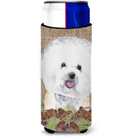 Bichon Frise Ultra Beverage Insulators for slim cans SC9047MUK