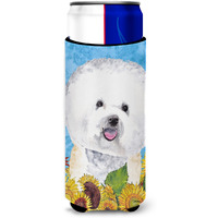 Bichon Frise Ultra Beverage Insulators for slim cans SC9059MUK