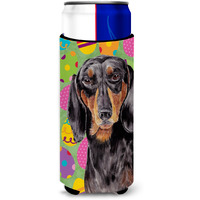Dachshund Easter Eggtravaganza Ultra Beverage Insulators for slim cans SC9443MUK