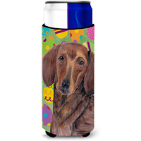 Dachshund Easter Eggtravaganza Ultra Beverage Insulators for slim cans SC9448MUK
