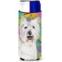 Westie Easter Eggtravaganza Ultra Beverage Insulators for slim cans SC9450MUK