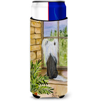 Chinese Crested Ultra Beverage Insulators for slim cans SS8121MUK