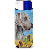 Weimaraner Ultra Beverage Insulators for slim cans SC9080MUK