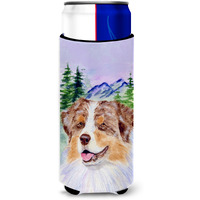 Australian Shepherd Ultra Beverage Insulators for slim cans SS8001MUK