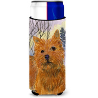 Norwich Terrier Ultra Beverage Insulators for slim cans SS1012MUK