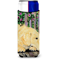 Golden Retriever Ultra Beverage Insulators for slim cans SS8756MUK