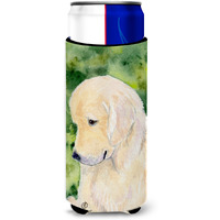 Golden Retriever Ultra Beverage Insulators for slim cans SS8757MUK