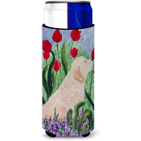 Golden Retriever Ultra Beverage Insulators for slim cans SS8610MUK