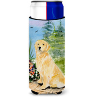 Golden Retriever Ultra Beverage Insulators for slim cans SS8758MUK