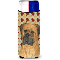 Bullmastiff Fall Leaves Portrait Ultra Beverage Insulators for slim cans SS4339MUK