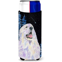 Starry Night Great Pyrenees Ultra Beverage Insulators for slim cans SS8466MUK