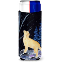 Starry Night Golden Retriever Ultra Beverage Insulators for slim cans SS8392MUK