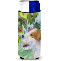 Jack Russell Terrier Ultra Beverage Insulators for slim cans SS8211MUK